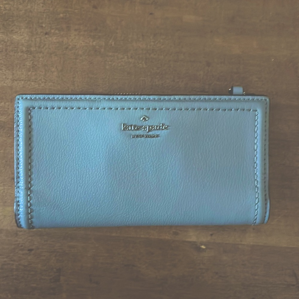 Kate Spade TriFold Wallet Grey